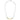 Equine Horsebit Diamond Necklace in 14K Gold and Sterling Silver