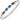 14K Gold and Sterling Silver, London Blue Topaz and Diamond Stackable Bracelet