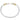 14K Gold and Sterling Silver, Diamond Stackable Cuff Bracelet | 22229D04