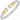 14K Gold and Sterling Silver, Diamond Horsebit Stackable Bracelet | 6MM