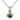Diamond and London Blue Topaz Pendant | 70935DLBT