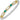 Mother of Pearl, Green Onyx, and Diamond Bangle | 23870DMOP/GO04