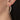 Diamond Cross Hoop Earrings in 14K Gold and Sterling Silver