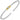 14K Gold and Sterling Silver Diamond 2MM Petite Stackable Bracelet