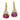Diamond and Pink Topaz Drops | 43188DPZ