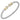 14K Gold and Sterling Silver Diamond Stackable Cuff Bracelet