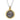 14K Gold and Sterling Silver, 'Pisces' Zodiac Coin Pendant