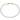 14K Gold and Sterling Silver Citirne and Diamond 2MM Petite Stackable Bracelet