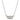Diamond and Mother of Pearl Necklace | 80548DMOP/18