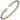Bullet Tip Cuff in 14K Gold | 22919GD03