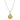 M Initial Diamond Pendant Necklace | 70977D/M/18
