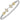 14K Gold and Sterling Silver, Diamond Cross Stackable Cuff Bracelet