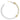 14K Gold and Sterling Silver, Diamond Hoop Earrings