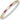 14K Gold and Sterling Silver, Mother of Pearl, Pink Topaz and Diamond Stackable Bracelet
