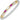 Mother of Pearl, Pink Topaz, and Diamond Bangle | 23870DMOP/PZ04
