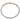 14K Gold and Sterling Silver Diamond Stackable Bracelet