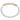 14K Gold and Sterling Silver, Diamond Stackable Bracelet | 23666D06