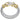 14K Gold and Sterling Silver, Diamond Stackable Bracelet | 23761D27