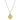 14K Gold and Sterling Silver, Initial “B” Diamond Pendant Necklace