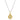 14K Gold and Sterling Silver, Initial “B” Diamond Pendant Necklace | 70977D/B/18