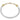 Equine Diamond Horsebit Stackable Bracelet in 14K Gold and Sterling Silver