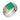 Diamond and Green Onyx Ring | 12973DGO