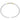 14K Gold and Sterling Silver, Diamond Stackable Bracelet