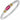 Diamond and Pink Topaz Bangle | 23554DPZ04