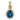 Duchess Diamond and London Blue Topaz Pendant | 70947DLBT