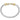 14K Gold and Sterling Silver, Diamond Horsebit Stackable Bracelet | 23756D06