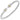 Two-Tone Bullet Tip Cuff | 23161/28