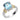 14K Gold and Sterling Silver, Sky Blue Topaz and Diamond Ring | 12912DSBT