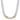 14K Gold and Sterling Silver, Multi-Pavé Diamond Necklace