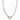 14K Gold and Sterling Silver, Pearl Necklace