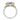 The Duchess Diamond and Amethyst Ring in 14K Gold and Sterling Silver