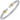 Baguette Diamond Stackable Bracelet in 14K Gold and Sterling Silver