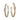 Diamond Hoop Earrings in 14K Gold and Sterling Silver