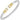 14K Gold and Sterling Silver, Diamond Horsebit Stackable Bracelet