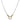 Diamond Necklace in 14K Gold and Sterling Silver