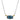 Diamond and London Blue Topaz Necklace | 80548DLBT/18