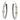 14K Gold and Sterling Silver, Diamond Hoop Earrings