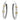 14K Gold and Sterling Silver, Diamond Hoop Earrings