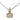 14K Gold and Sterling Silver, Diamond Statement Pendant