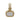 14K Gold and Sterling Silver, Diamond Statement Pendant