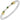 14K Gold and Sterling Silver, Chrome Diopside and Diamond Stackable Bracelet | 4MM