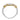14K Gold and Sterling Silver, Mother of Pearl and Diamond Stackable Ring | 12956DMOP
