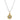 14K Gold and Sterling Silver, Fleur-De-Lis Diamond Pendant Necklace