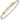 14K Gold and Sterling Silver, Diamond Stackable Bracelet