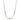 14K Gold and Sterling Silver, Mother of Pearl Necklace