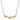 14K Gold and Sterling Silver, Diamond Necklace
